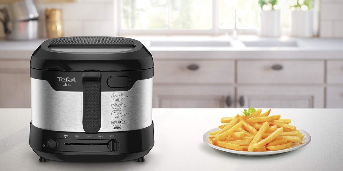 Φριτέζα Λαδιού TEFAL FF215D 1600 W με Αποσπώμενο Κάδο 1.8 L Μαύρο
