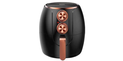  Φριτέζα Αέρος TURBOTRONIC TT-AF3 με Αποσπώμενο Κάδο 1200 W 3 L Μαύρο
