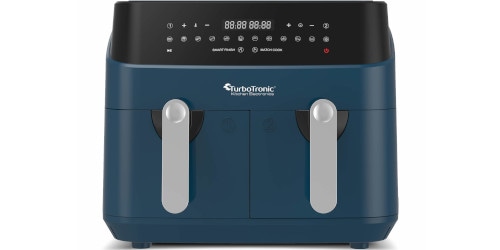 Φριτέζα Αέρος TURBOTRONIC TT-DAF5 με Διπλό Αποσπώμενο Κάδο 1600 W 9 L Μπλε

