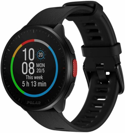 Smartwatch Polar Pacer (S-L) 45mm - Night Black
