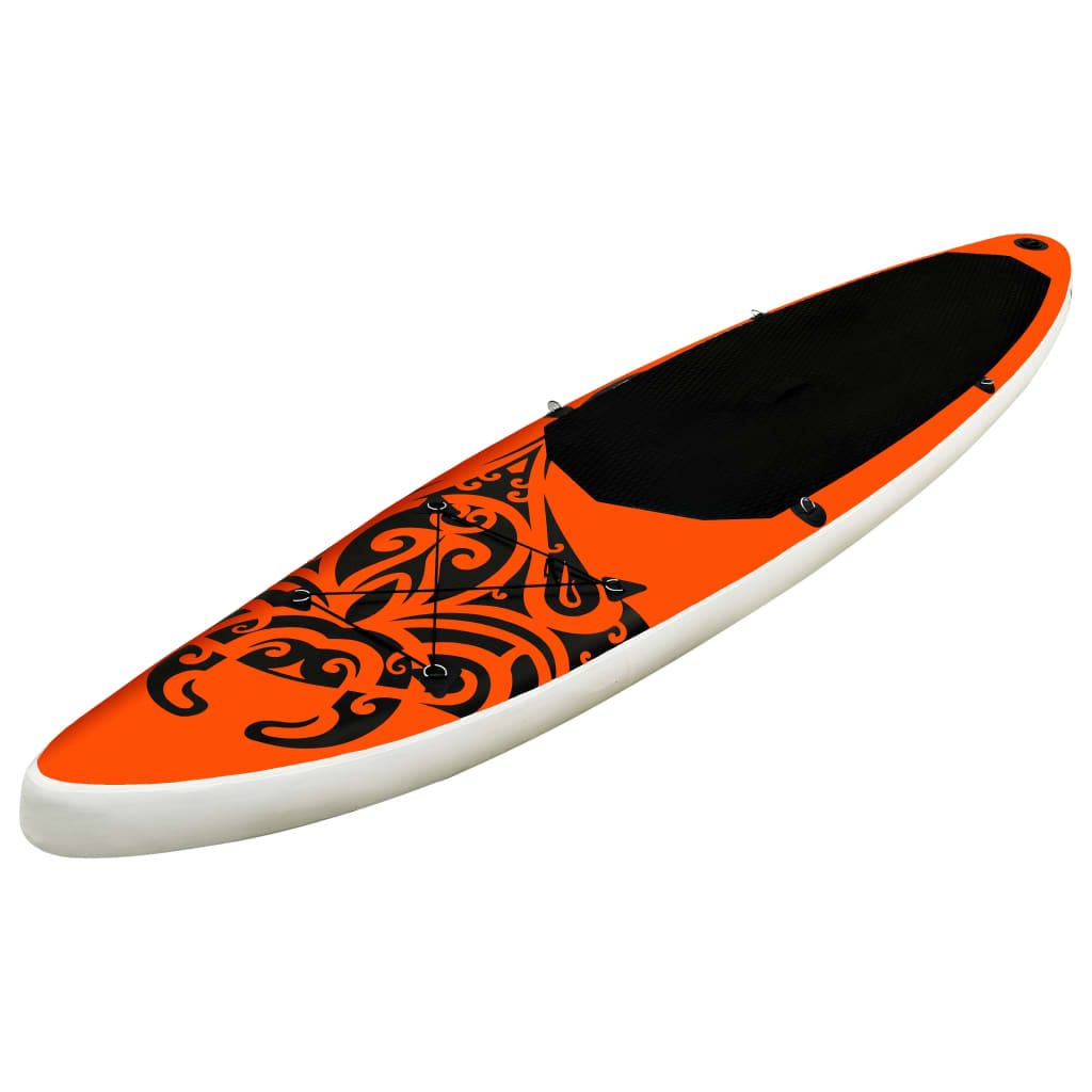 Φουσκωτή Σανίδα SUP VidaXL 305x76 cm - Πορτοκαλί