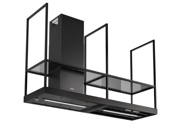 Απορροφητήρας Νησίδα FRANKE Mythos T-Shelf FMY BK MATT F180 180 cm Μαύρο