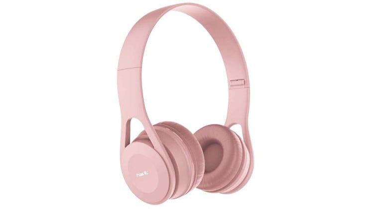 Ακουστικά Κεφαλής Havit H2262d 3.5mm Ροζ