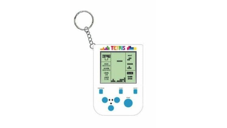 Φορητή Κονσόλα Μπρελόκ Fizz Creations Tetris Keyring Arcade