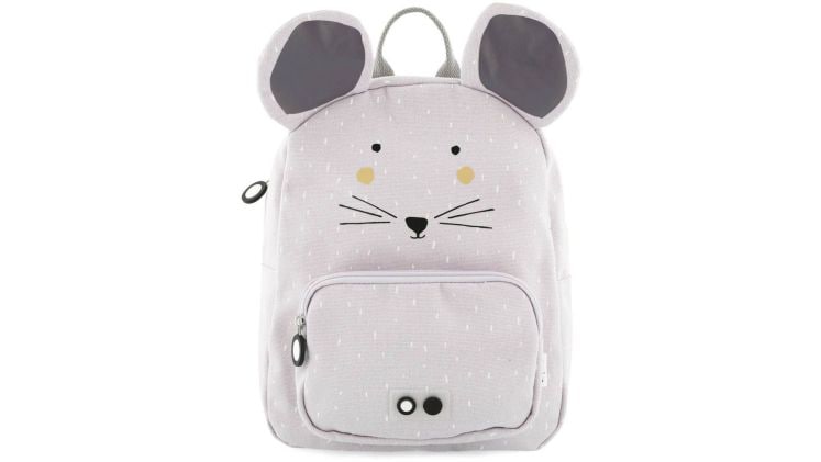 Τσάντα Πλάτης Trixie Mouse 2 Θηκών Γκρι