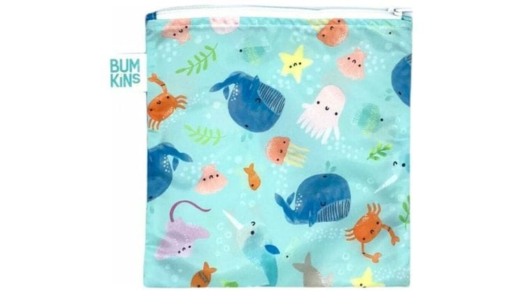 Σακουλάκι Φαγητού Επαναχρησιμοποιούμενο Bumkins Ocean Life 