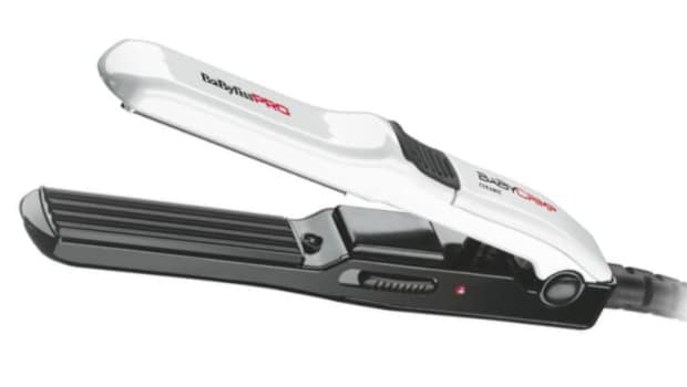 Τοστιέρα Μαλλιών BABYLISS PRO Baby Crimp Ceramic BAB2151E Λευκό