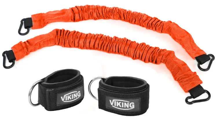 Σετ Λάστιχα Γυμναστικής Viking C-6553 - 103976 Μέτριο & Σκληρό - Κόκκινο