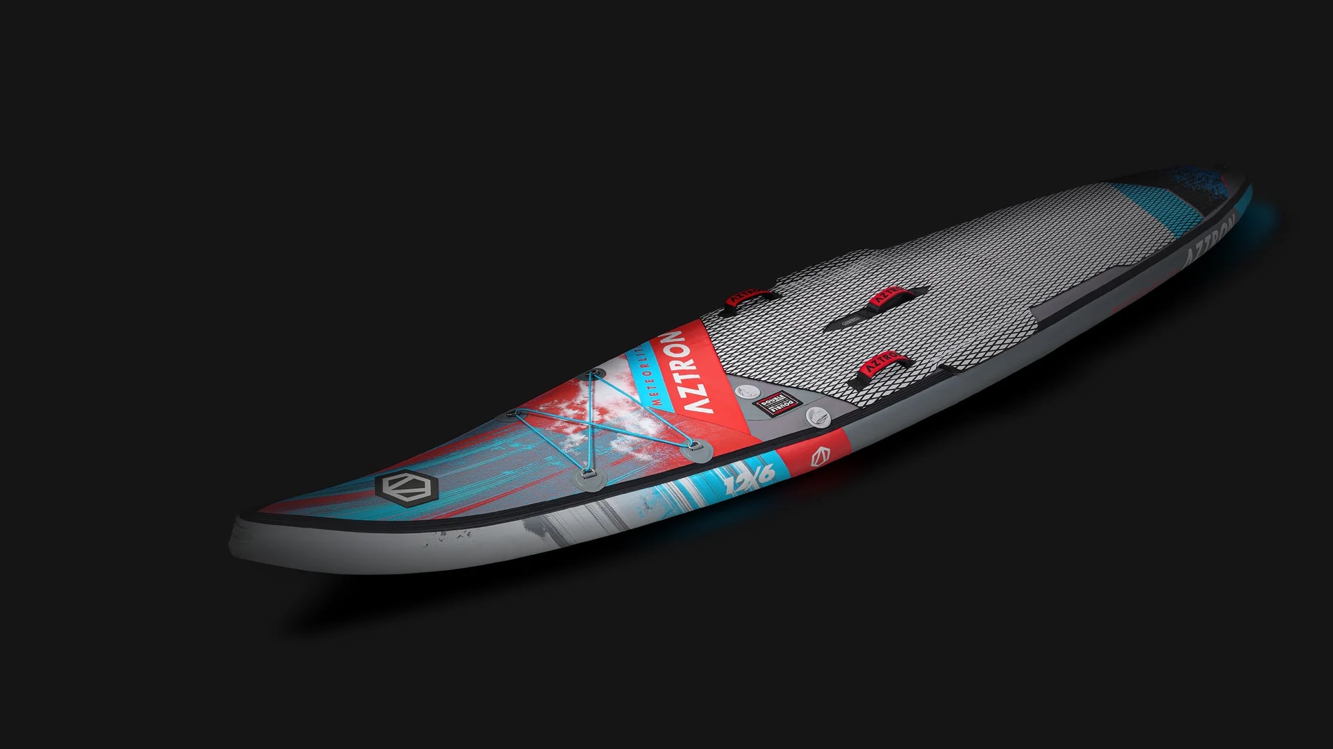 Φουσκωτή Σανίδα SUP Aztron 381 x 69 cm - Γκρι