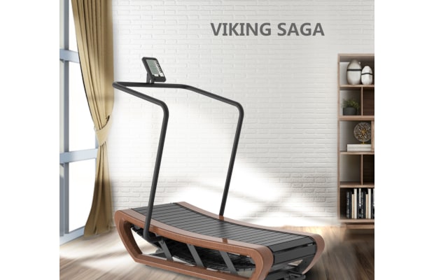 Διάδρομος Γυμναστικής Viking Saga - Μαύρο/Καφέ