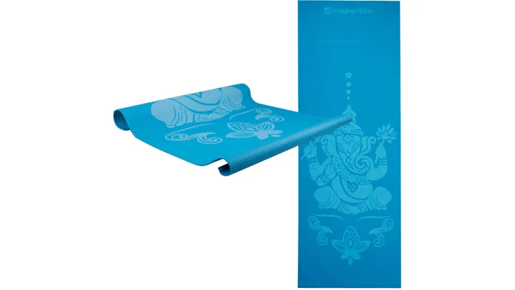 Στρώμα Γυμναστικής InSportline Spirit PVC 172x61x0,3cm - θαλασσί