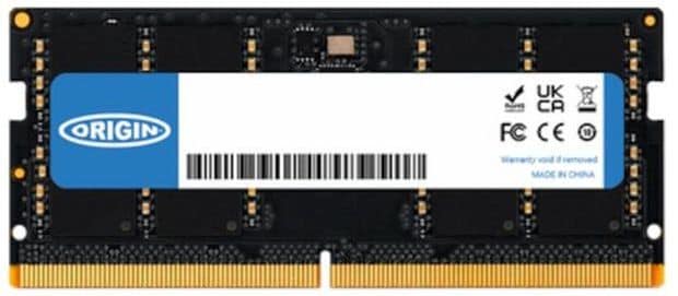 Μνήμη Ram  Origin Storage 32 GB DDR5 4800MHz SO-DIMM