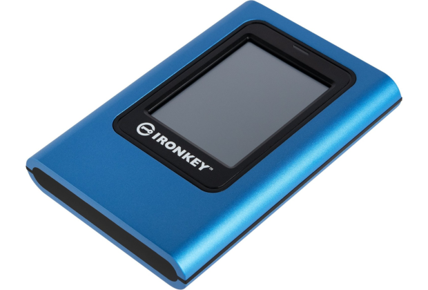 Kingston IronKey USB 3.2 SSD 2 TB - Μπλε