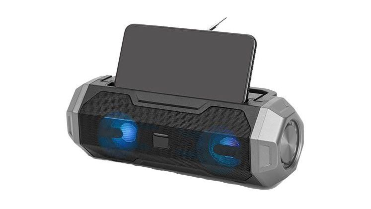 Φορητό Ηχείο Lamtech LAM023152 12W - Μαύρο/Ασημί