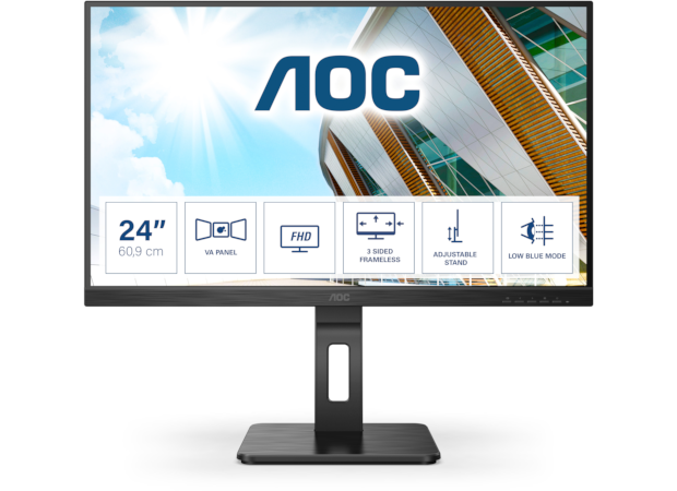 AOC 24P2QM 23,8" FHD VA Flat 75Hz 4ms