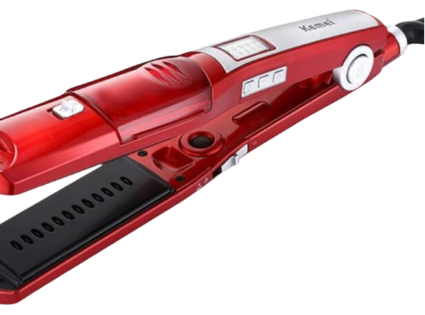 Ισιωτικό Μαλλιών KEMEI Nano Ceramic KM-3011 Κόκκινο
