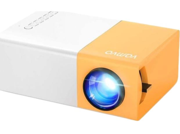Projector Vamvo YG300 Pro - Λευκό/Πορτοκαλί