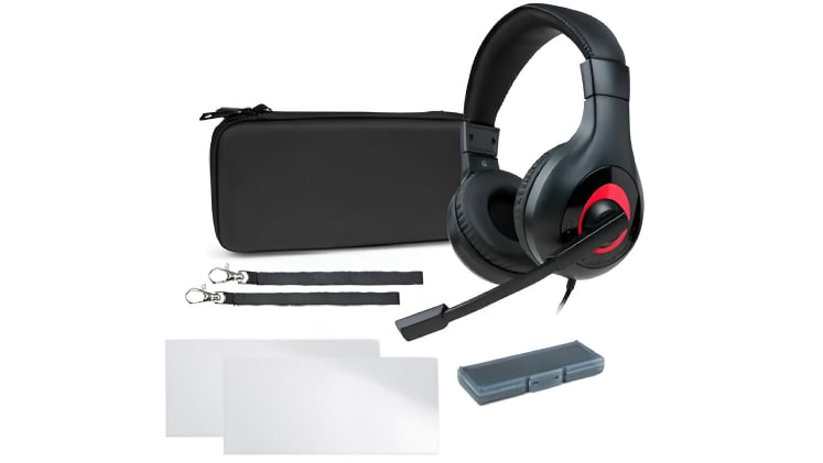 Bigben Essential Pack for Nintendo Switch Gaming Ενσύρματα Ακουστικά 3.5 mm Μαύρα