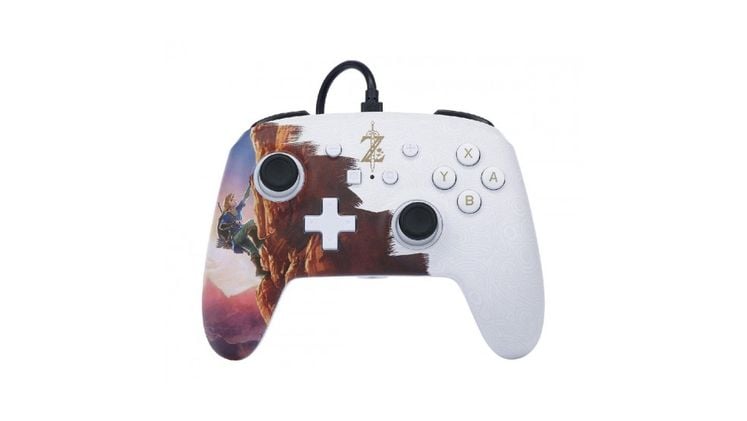 PowerA Enhanced Wired Ενσύρματο Gamepad για Switch Zelda Hero's Ascent - Πολύχρωμο