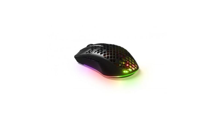 Gaming Ασύρματο Ποντίκι Steelseries Aerox 3 Wireless RGB - Μαύρο