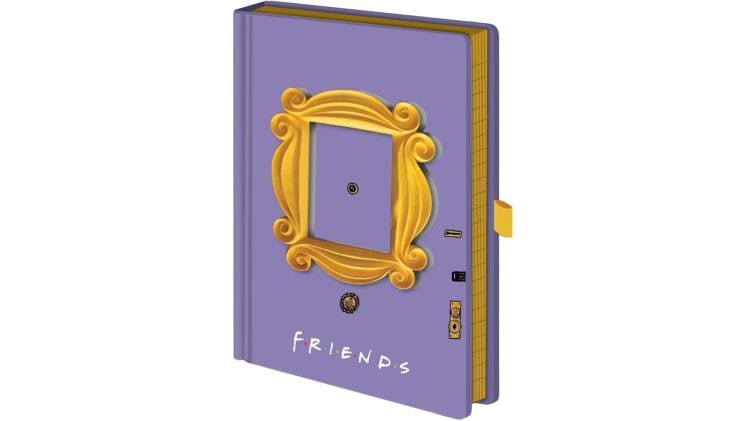 Σημειωματάριο Pyramid Α5 Ριγέ Premium Frame - Friends