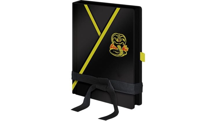 Σημειωματάριο Pyramid Α5 Ριγέ Premium Cobra Kai