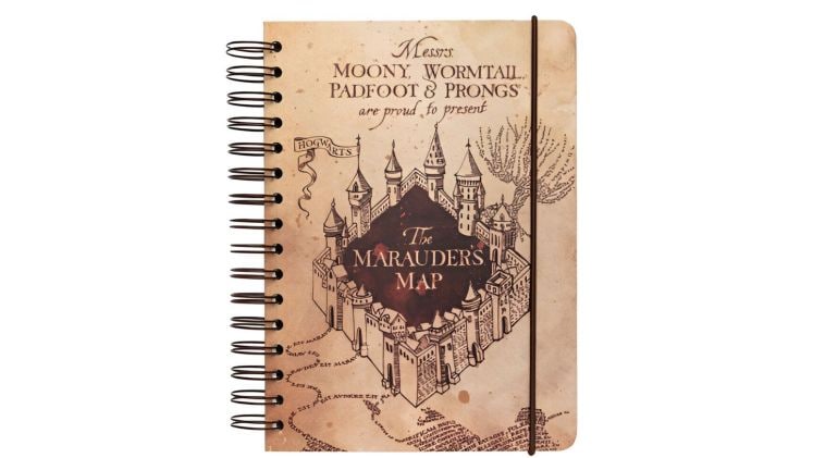Σημειωματάριο Erik Σπιράλ Harry Potter The Marauder’s Map