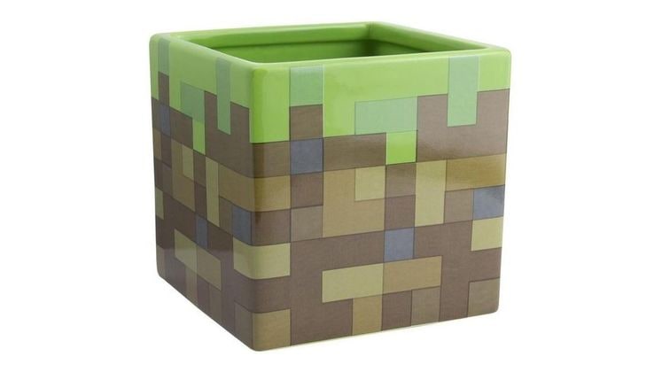 Μολυβοθήκη Κεραμική - Γλαστράκι Paladone Block Minecraft