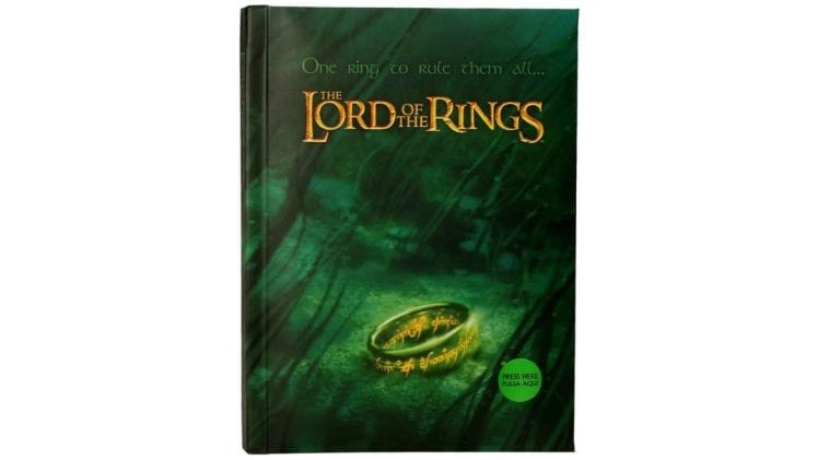Σημειωμάταριο SD Toys Α5 Premium One Ring To Rule Them All - Lord Of The Rings Με Φως