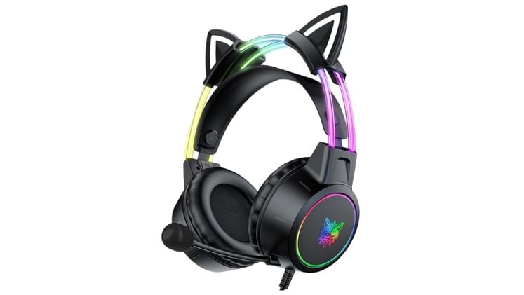 Ακουστικά Κεφαλής Gaming Onikuma X15 Pro Cat - Μαύρα