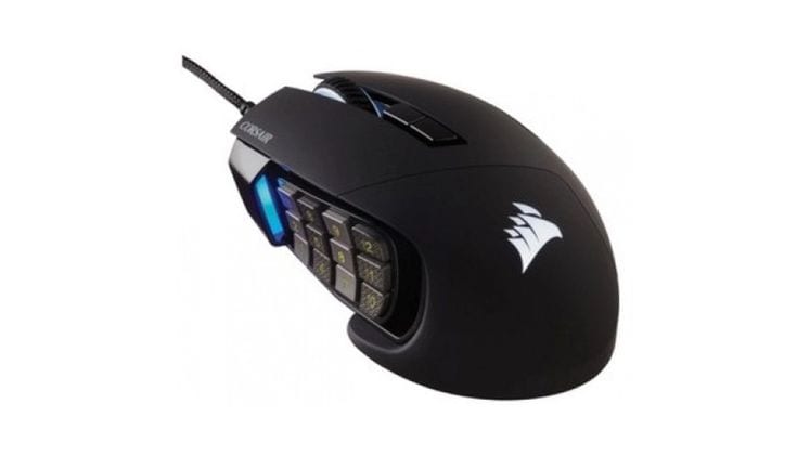 Gaming Ενσύρματο Ποντίκι Corsair Scimitar Elite RGB 18000 DPI - Μαύρο