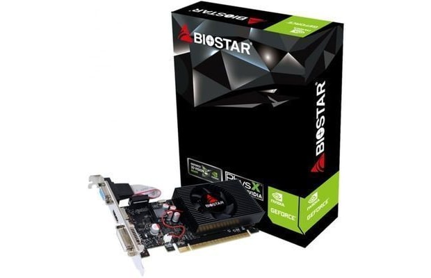 Κάρτα Γραφικών Biostar VGA GeForce GT730 2GB DDR3 128-bit VN7313THX1-TBARL-BS2