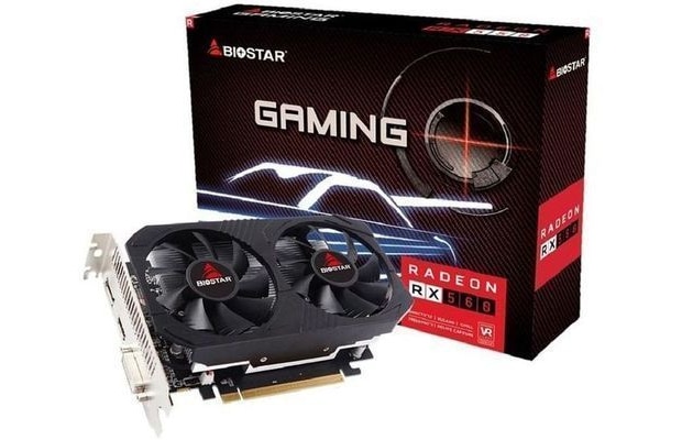 Κάρτα Γραφικών Biostar VGA Radeon RX560 4GB DDR5 128-bit VA5615RF41