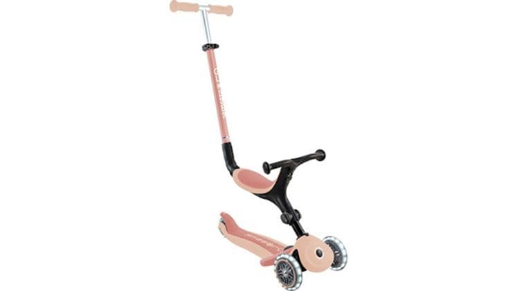 Παιδικό Πατίνι Globber Go Up Active Lights Ecologic Πολυμορφικό 4 σε 1 - Μπεζ