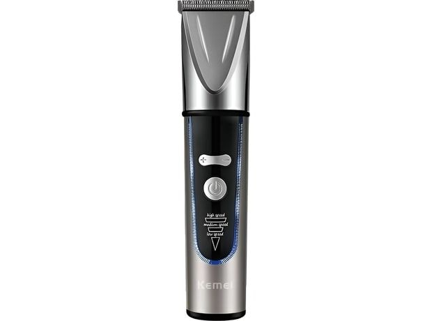 Κουρευτική Μηχανή Kemei KM-1939 - Ασημί/Μαύρο