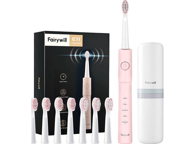 Ηλεκτρική Οδοντόβουρτσα FAIRYWILL FW-E11 - Ροζ