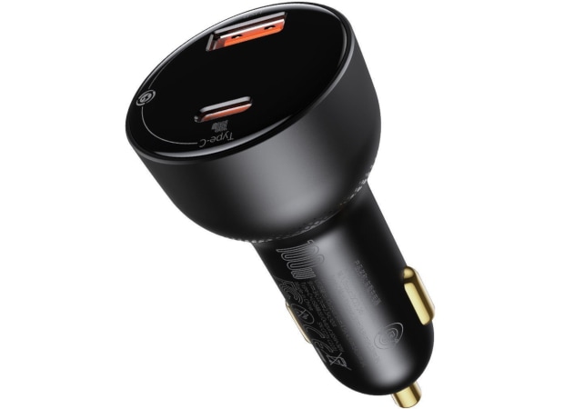 Φορτιστής Αυτοκινήτου Baseus  Superme Με Καλώδιο USB-C 100W - Μαύρο 