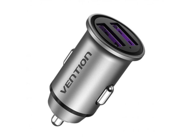 Φορτιστής Αυτοκινήτου Vention FFEH0 30W - Gray