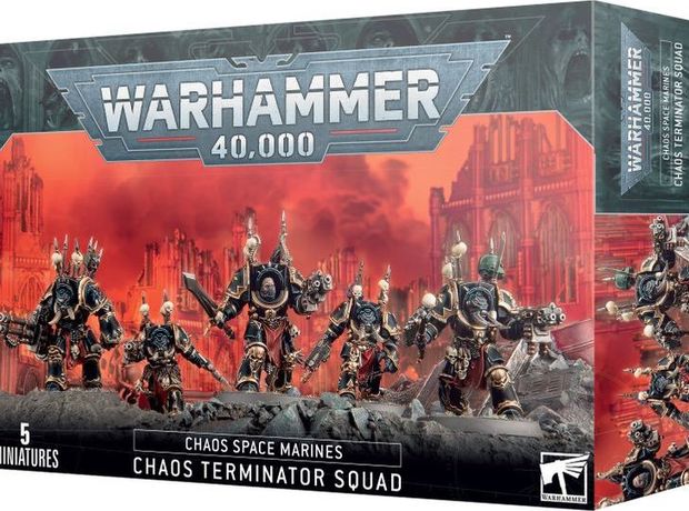 Chaos Space Marine Terminators Warhammer 40k GAMES WORKSHOP