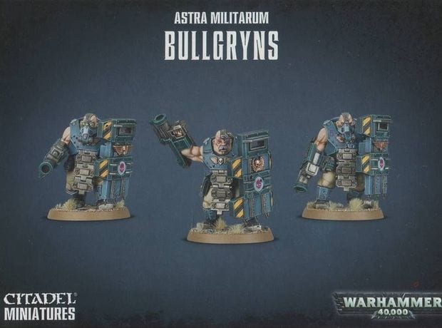 Astra Militarum Auxilla Bullgryns Warhammer 40k GAMES WORKSHOP