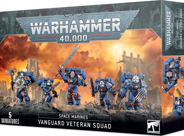Space Marine Vanguard Veteran Squad Warhammer 40k GAMES WORKSHOP