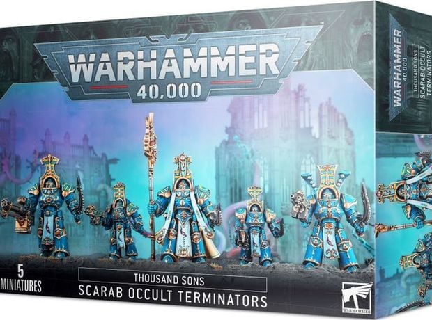 Thousand Sons Scarab Occult Terminators Warhammer 40k GAMES WORKSHOP