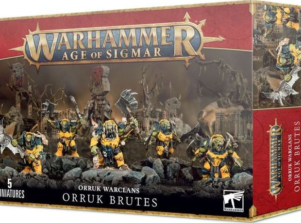 Orruk Warclans: Orruk Brutes Warhammer: Age of Sigmar GAMES WORKSHOP