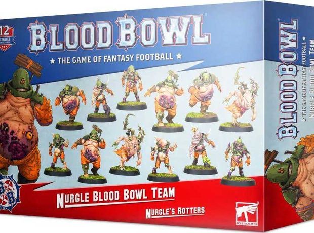 Blood Bowl: Nurgle Team Warhammer 40k GAMES WORKSHOP