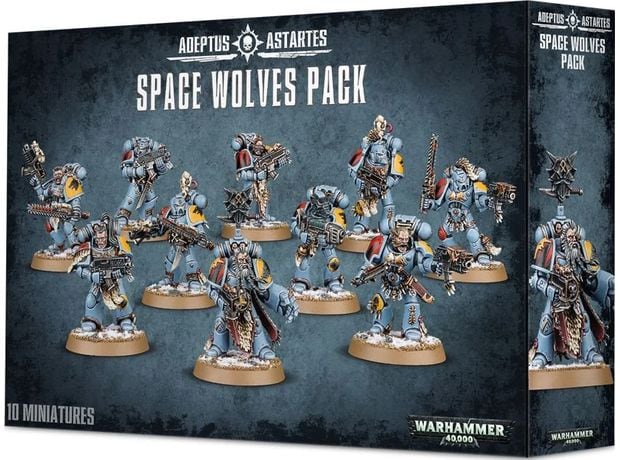 Space Wolves Grey Hunters Warhammer 40k GAMES WORKSHOP