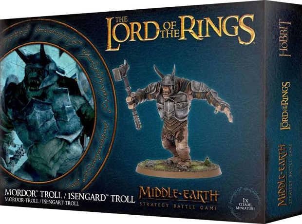 Mordor Troll/isengard Troll 2018 The Lord of the Rings GAMES WORKSHOP