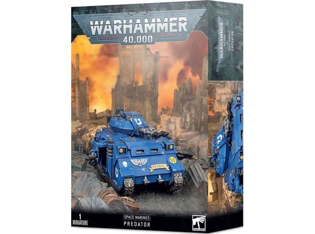 Space Marines Predator Warhammer 40k GAMES WORKSHOP