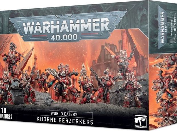 World Eaters: Khorne Berserkers Warhammer 40k GAMES WORKSHOP
