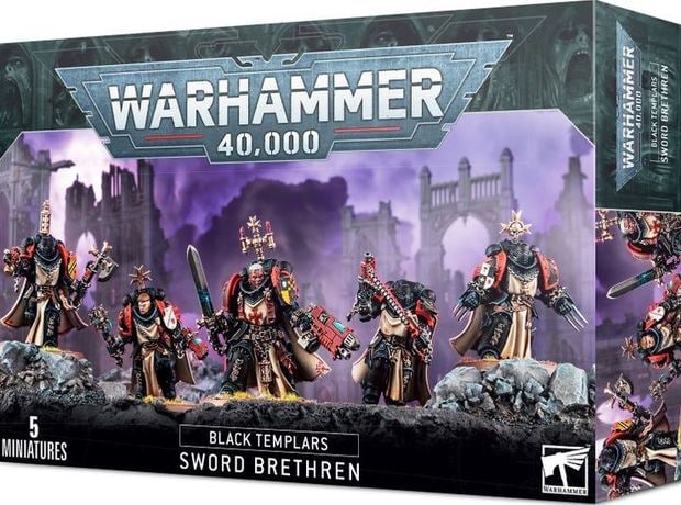 Black Templars Sword Brethren Warhammer 40k GAMES WORKSHOP