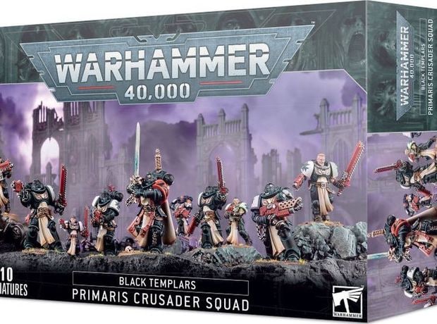 Black Templars: Primaris Crusader Squad Warhammer 40k GAMES WORKSHOP